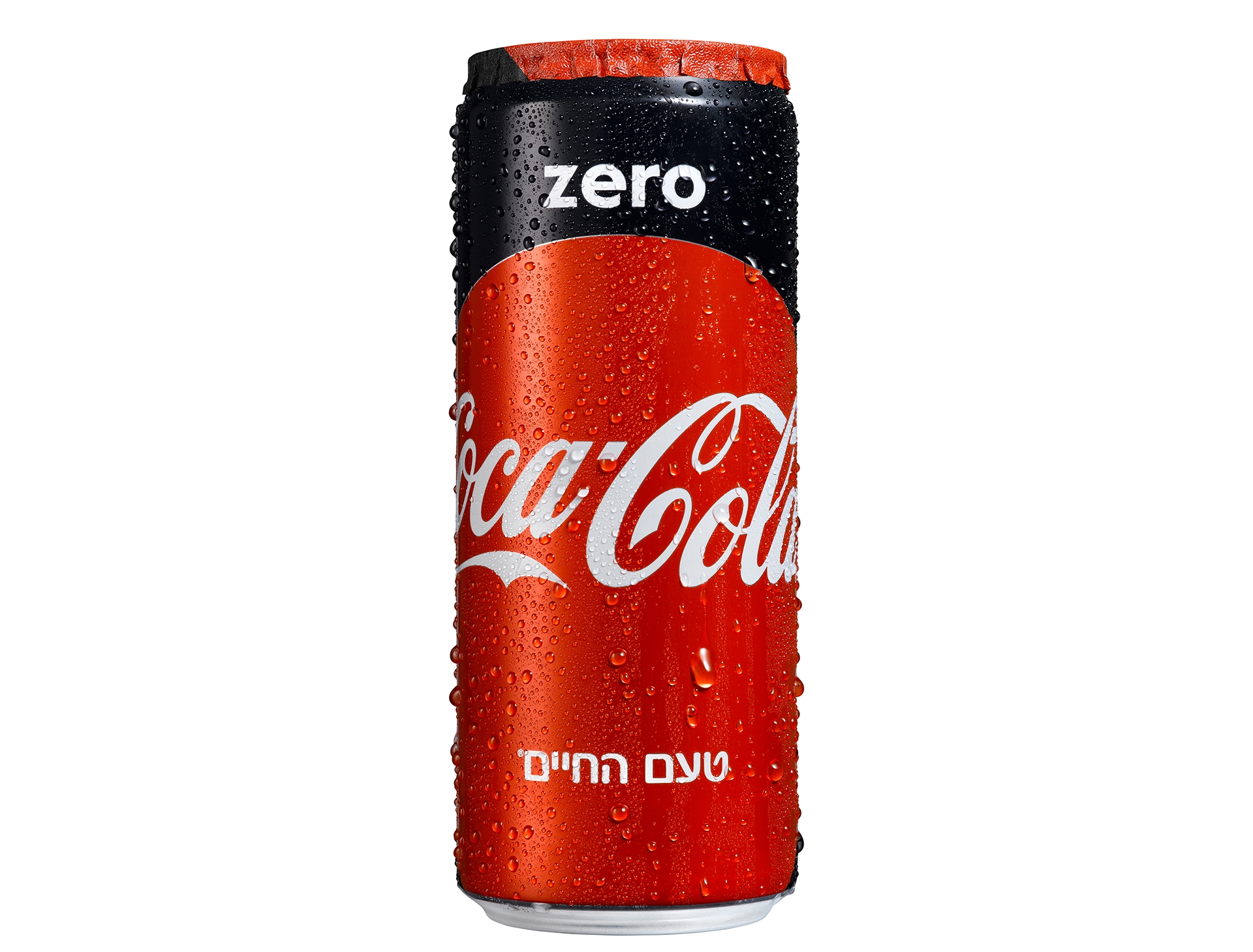 פחית קוקה קולה זירו — צילום מעמוד המקור
