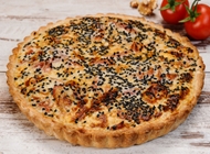 מיניקיש עגבניות צלויות מיניקיש עגבניות צלויות קישריה גבעתיים