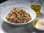 סלט הירקות של טורקיז סלט הירקות של טורקיז גרנד קפה טורקיז