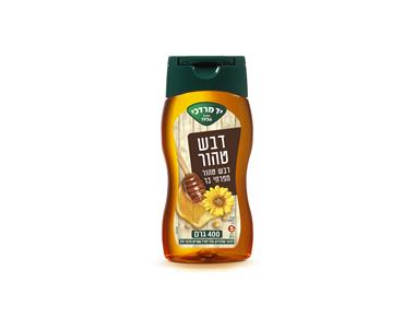 דבש טהור לחיץ 400 גרם AM:PM אבא הלל רמת גן