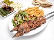 2 שיפודי פרגית בלאפה 2 שיפודי פרגית בלאפה יעקב קבב בקרית חיים