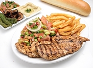 חזה עוף במרינדה בבגט חזה עוף במרינדה בבגט יעקב קבב בקרית חיים