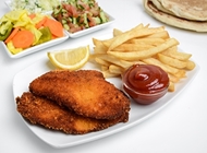שניצל בלאפה שניצל בלאפה באגט ניר ראשון לציון
