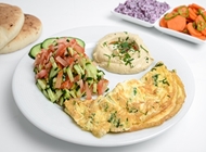 חביתת ירק בחמגשית חביתת ירק בחמגשית באגט ניר ראשון לציון