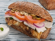 כריך אומלט איטלקי כריך אומלט איטלקי ד"ר פיצה ירושלים