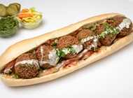 פלאפל ג'ינה בבגט פלאפל ג'ינה בבגט פלאפל ג'ינה שוקן תל אביב