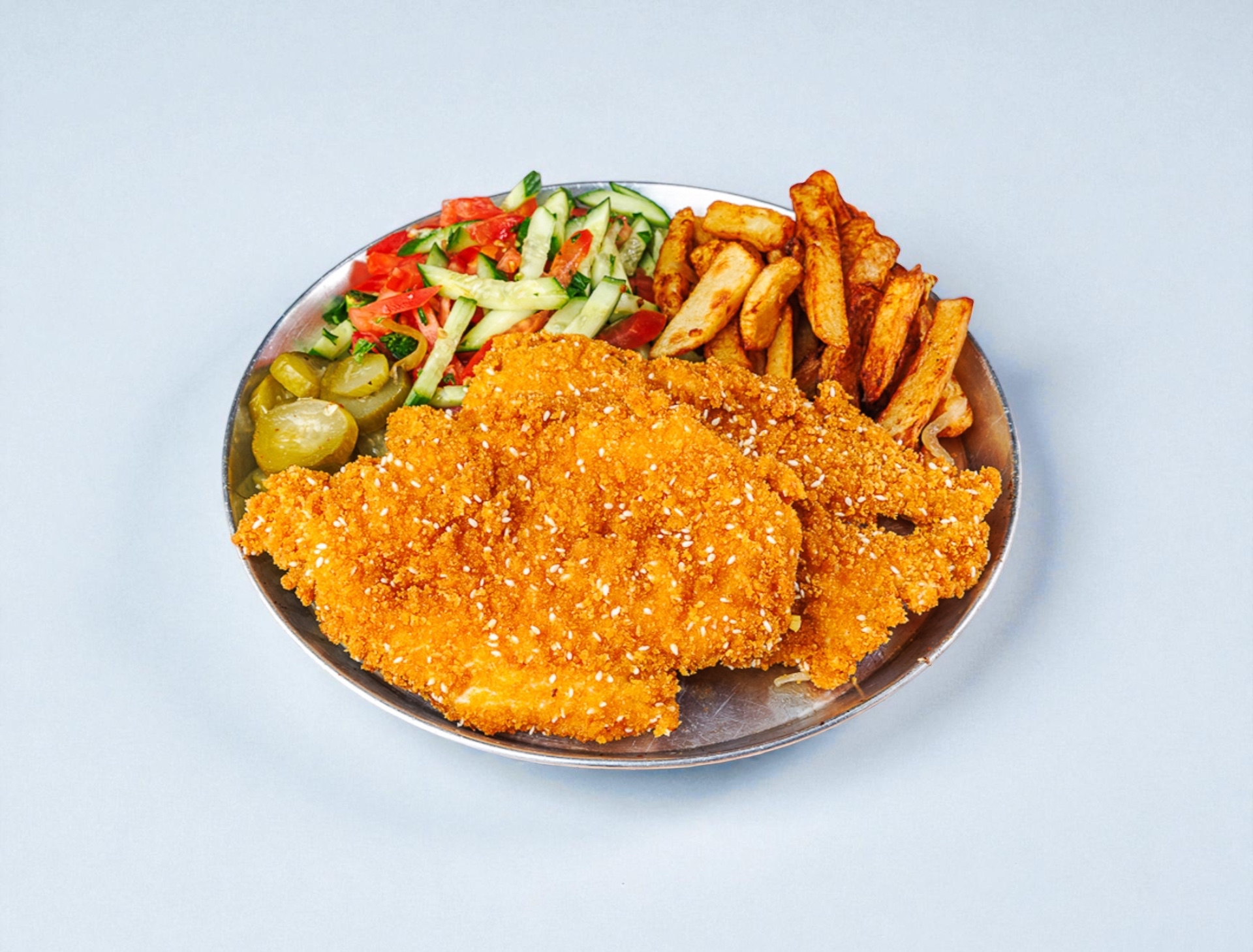 שניצל במגשית סנדוויץ בר באשדוד משלוחים