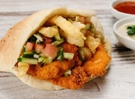 שניצל בפיתה שניצל בפיתה אנטריקוטי פתח תקווה