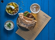 קציצות פלאפל ירוק קציצות פלאפל ירוק חומוס כספי בן יהודה