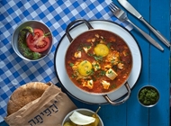 שקשוקה בולגרית שקשוקה בולגרית חומוס כספי בן יהודה