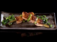 Salmon Skewers Salmon Skewers Sushi Bar Bazel Frishman