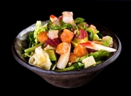 Sashimi Salad Sashimi Salad Sushi Bar Bazel Frishman
