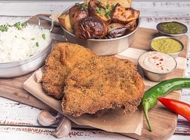 שניצל פסטו במגשית שניצל פסטו במגשית שניצליין רעננה