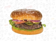בורגר Regular בורגר Regular השניצליה כרמיאל