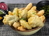 ירקות טמפורה ירקות טמפורה Miso מיסו אסייתית טבעונית