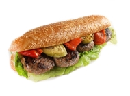 בגט קבב ביתי בגט קבב ביתי השניצליה נשר