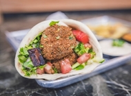פלאפל בלאפה פלאפל בלאפה באבוש אוכל רחוב ישראלי ירושלים