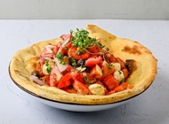 סלט פנצנלה סלט פנצנלה לחם ארז ראשון לציון
