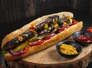 בגט נקניקיות מרגז בגט נקניקיות מרגז מסעדת בית הבורגר בת ים