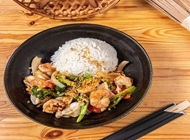 Pad Kong Phe Mok Katium Pad Kong Phe Mok Katium Bangkok Kitchen