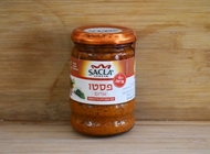 פסטו עגבניות מיובשות פרווה 190 גר'- SACLA פסטו עגבניות מיובשות פרווה 190 גר'- SACLA Deli המעדנייה של הפיאטו