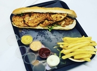 חזה עוף מרינדה בבאגט חזה עוף מרינדה בבאגט שניצליאנו גבעת שמואל