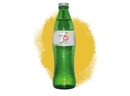 בקבוק זכוכית דיאט 7UP בקבוק זכוכית דיאט 7UP פסטה בסטה עזריאלי תל אביב