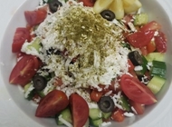 סלט יווני סלט יווני פיצה רומא יפו