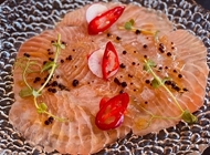 Carpaccio de saumon Carpaccio de saumon Alonzo