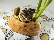 טחול ממולא בפיתה שלמה טחול ממולא בפיתה שלמה פיתה פיתה יפו
