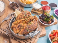 (V) חזה עוף מן הצומח (V) חזה עוף מן הצומח השניצליה נתניה