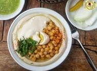 חומוס גרגירים וטחינה חומוס גרגירים וטחינה באביה חומוס ומעורב פתח תקווה בקוויקי