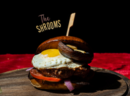 המבורגר - SHROOMS BURGER המבורגר - SHROOMS BURGER לה מורס רחובות