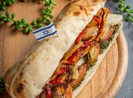 כריך טבעוני כריך טבעוני צ'יוויטו חיפה