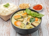 33. מרק קארי ירוק עם עוף (Chicken) 33. מרק קארי ירוק עם עוף (Chicken) נינג תאי פוד תל אביב יפו