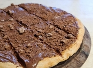 מגש פיצה שוקולד מגש פיצה שוקולד מאי פיצה ירושלים יפו