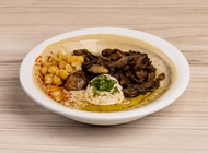 חומוס פטריות חומוס פטריות חומוס אליהו בנימינה