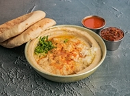 חומוס מסבחה חומוס מסבחה חומוסיית הבקתה תל אביב