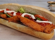 שניצל ישראלי דק דק בבגט שניצל ישראלי דק דק בבגט ספיד בגט פתח תקווה
