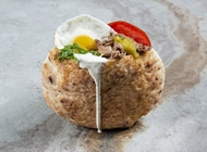 פיתה Steak & Egg פיתה Steak & Egg פיתה בסטה גבעת שמואל