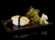 Tamago Nigiri Tamago Nigiri Sushi Bar Bazel Frishman