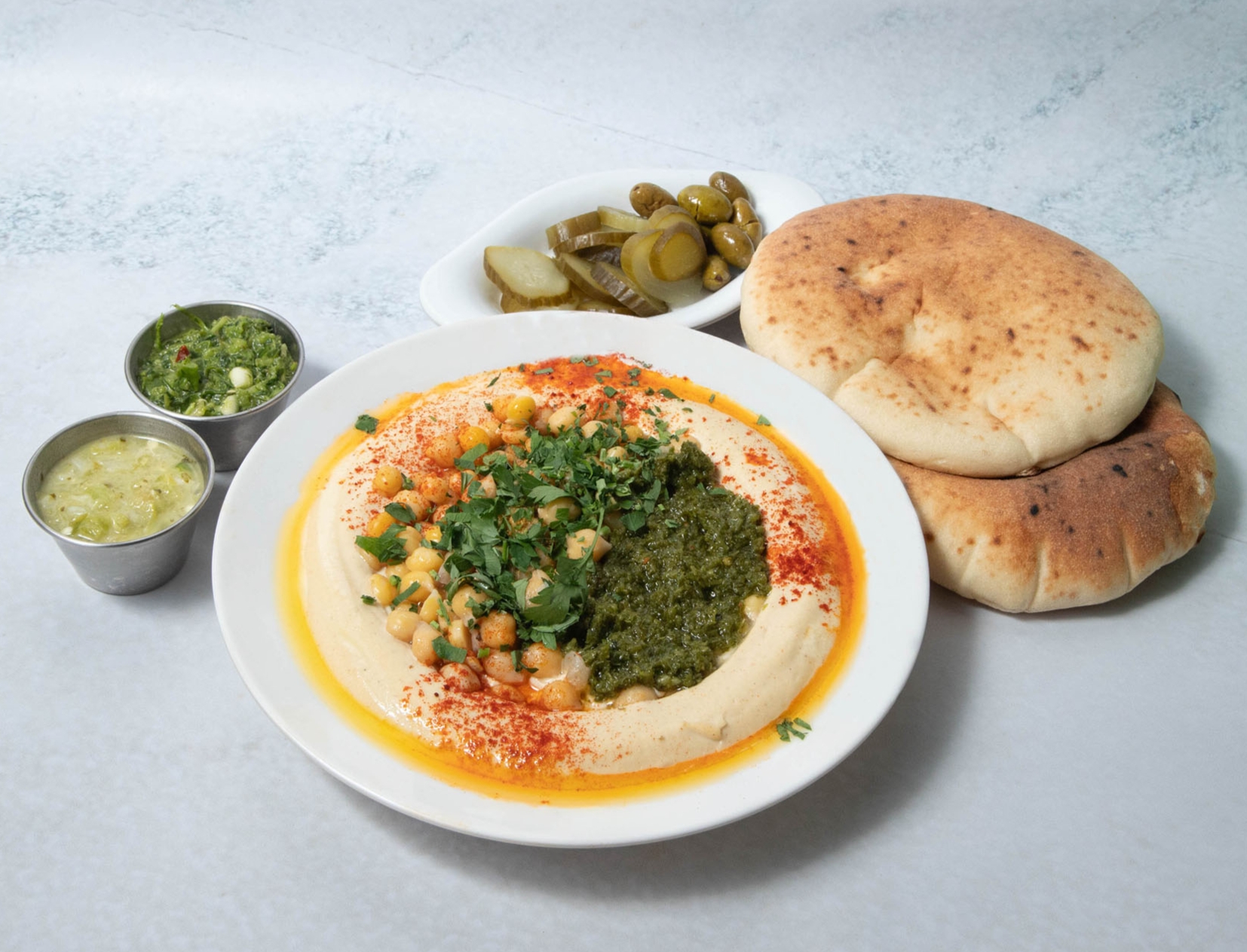חומוס הירוקה הבית של חומוס הוד השרון