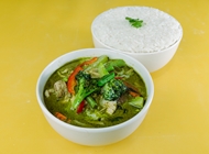 מרק קארי ירוק מרק קארי ירוק Mali Thai Food מאלי אוכל תאילנדי