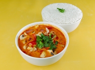 מרק קארי אדום מרק קארי אדום Mali Thai Food מאלי אוכל תאילנדי