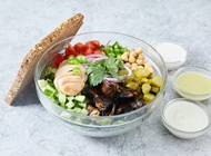סלט סביח סלט סביח סופרפוד סלט בר