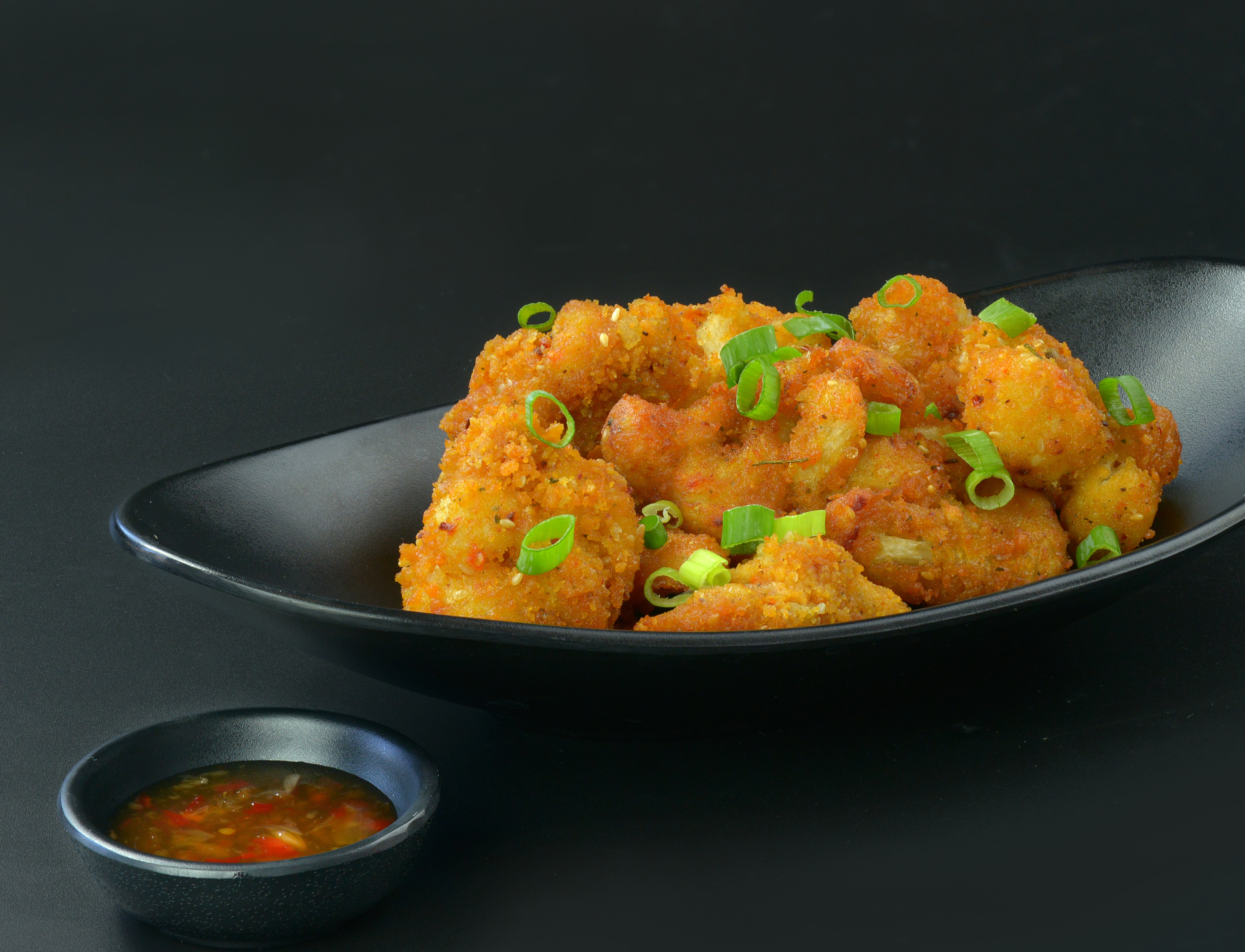cauliflower in panko Atza Romema Jerusalem ירושלים