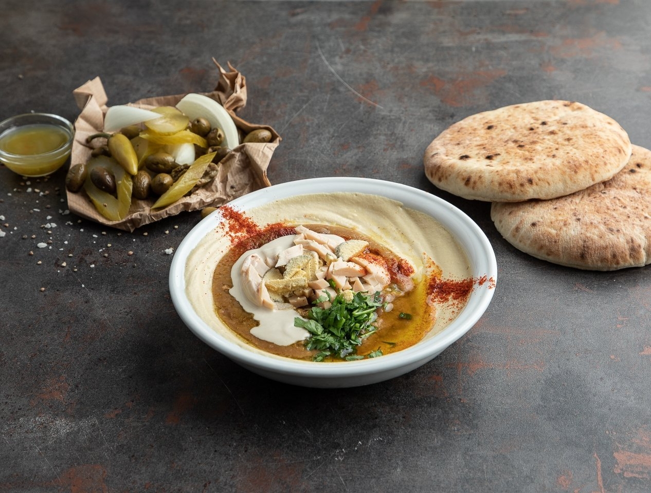 עסקית חומוס משולש חומוס האחים רמת גן