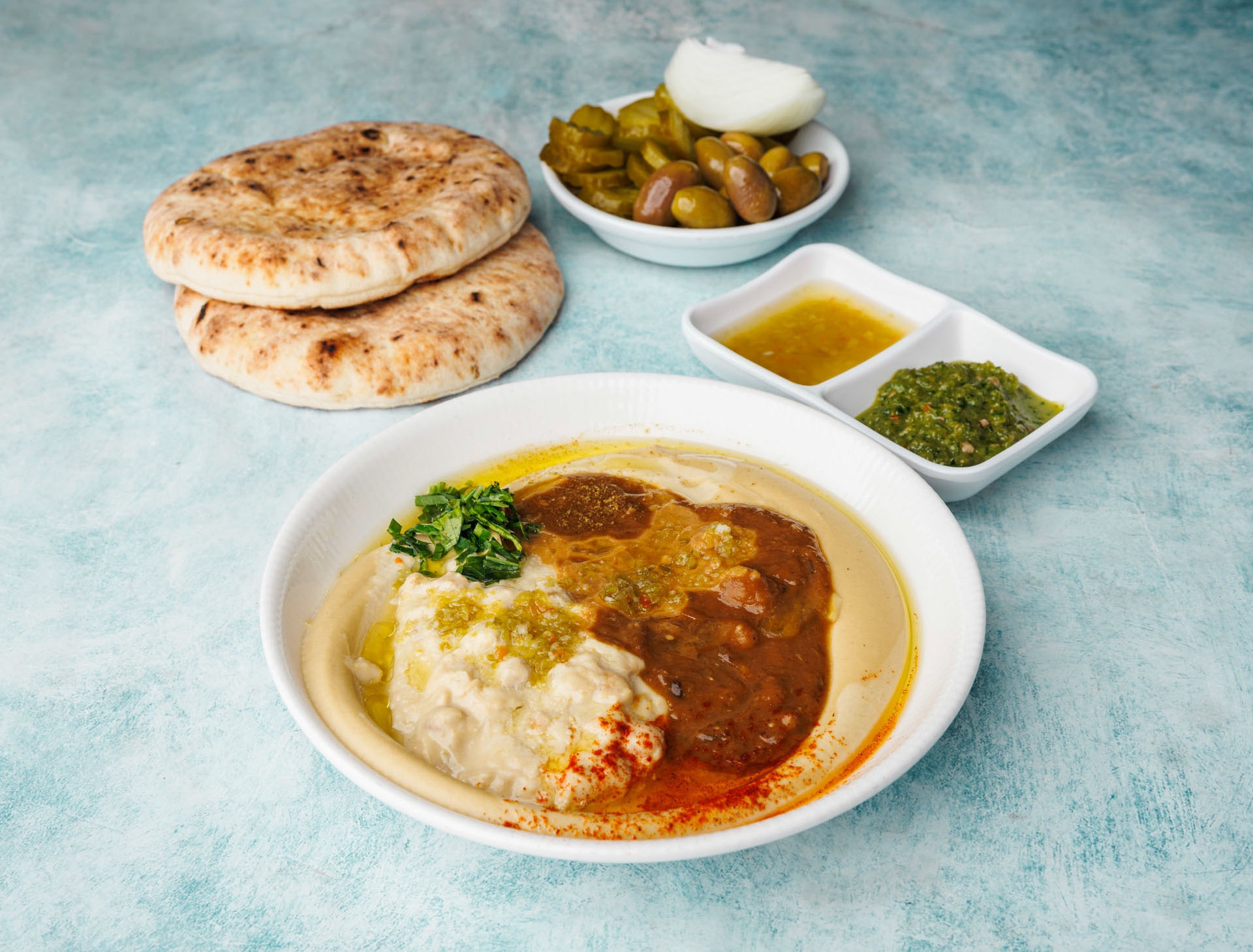 חומוס פול החומוס של ארז ראשון לציון