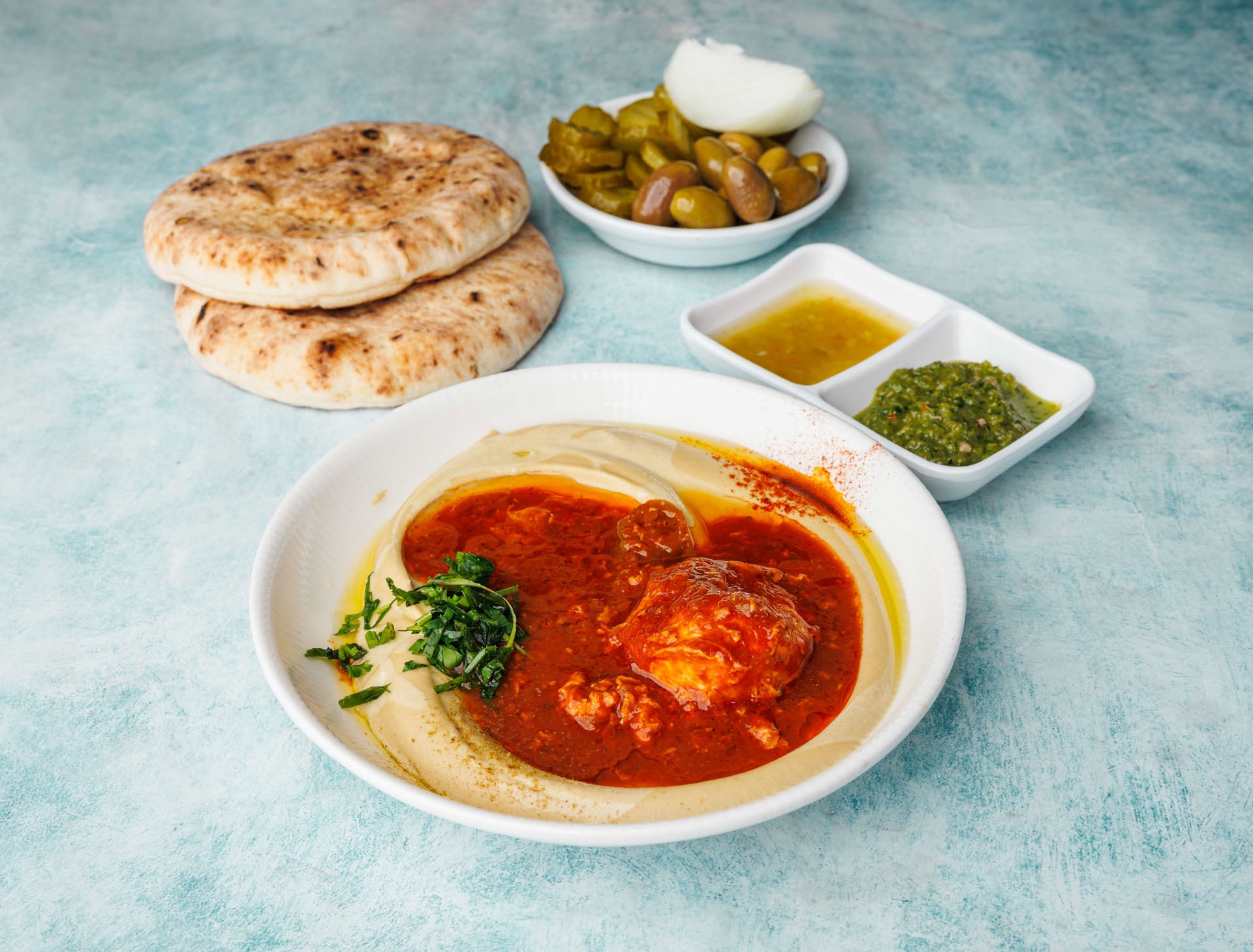 חמשוקה החומוס של ארז ראשון לציון