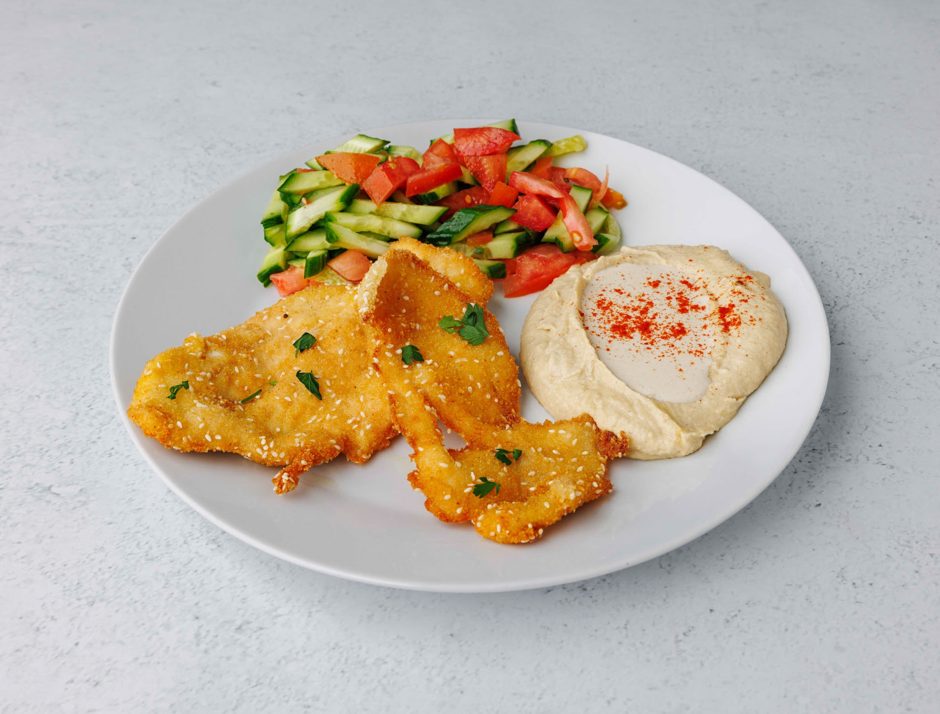 שניצל בחמגשית אגדה של קבב תל אביב